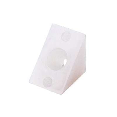 Kitchen Fittings Cabinet Plastic White  45 Degree Angle Bracket  L Shaped Rright Angle Bracket  Angle Brace  Plastic Furniture